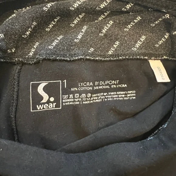 S.Wear Black Leggings - Picture 2 of 2